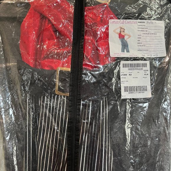 TAP/ MUSICAL THEATER DANCE COSTUME CHILD LARGE - Picture 1 of 4